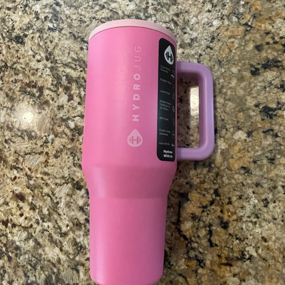 HydroJug Pink and Purple Water Bottle